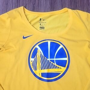 Nike Dri-Fit Golden State Warriors Womens long sleeve shirt Size XL